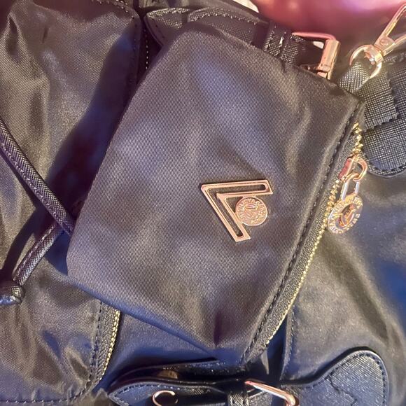 Valentino Orlandi Backpack Black Nylon Mini Satchel New With Tags main image 9
